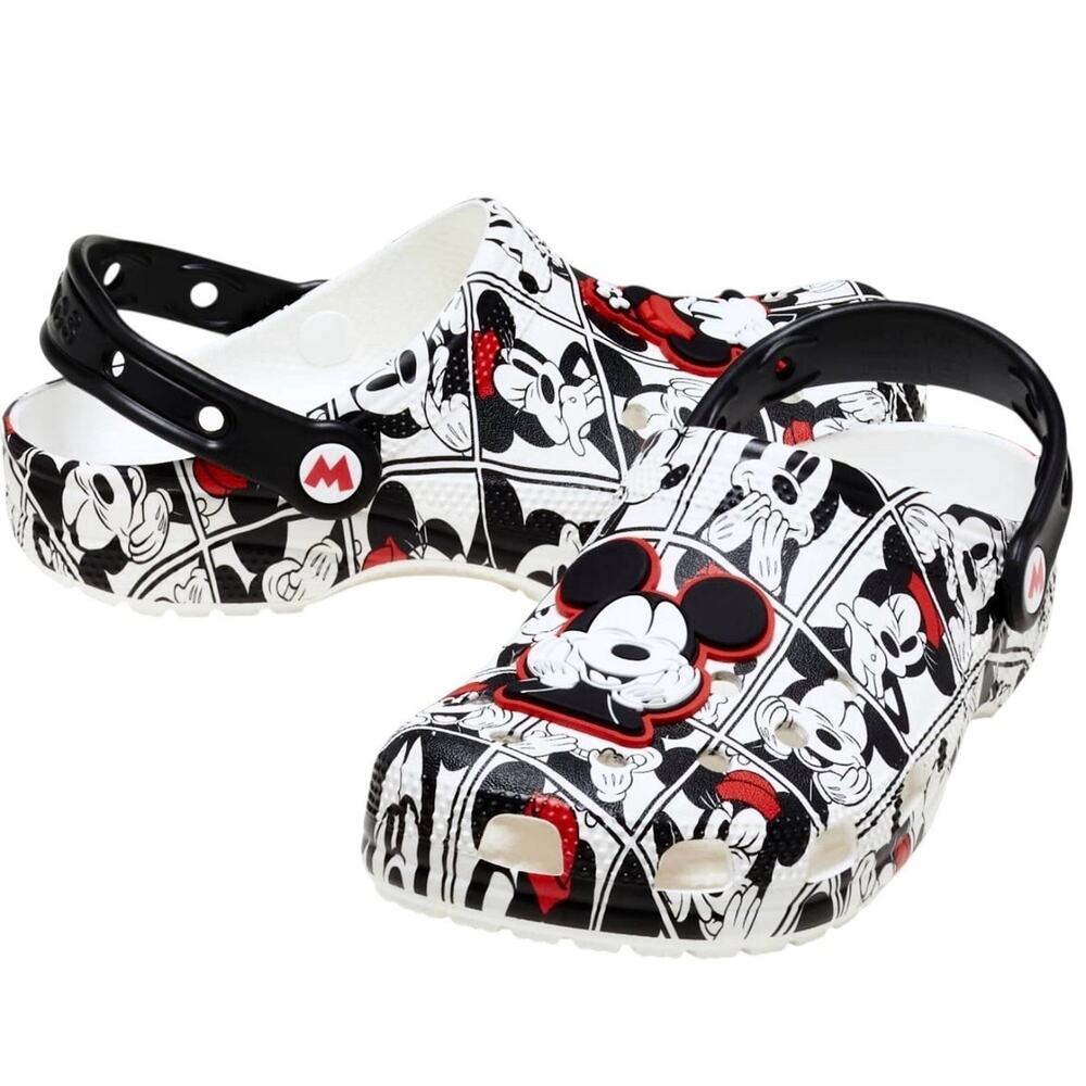 Crocs Disney Mickey and Minnie Classic Clog Men 4/ Women 6